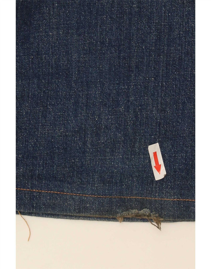 Damskie jeansy Lee Leola Bootcut W27 L35 Niebieskie bawełniane