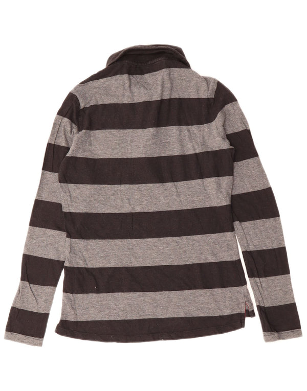 Dziewczęca koszulka polo do rugby Tommy Hilfiger 13-14 lat, średnie czarne paski