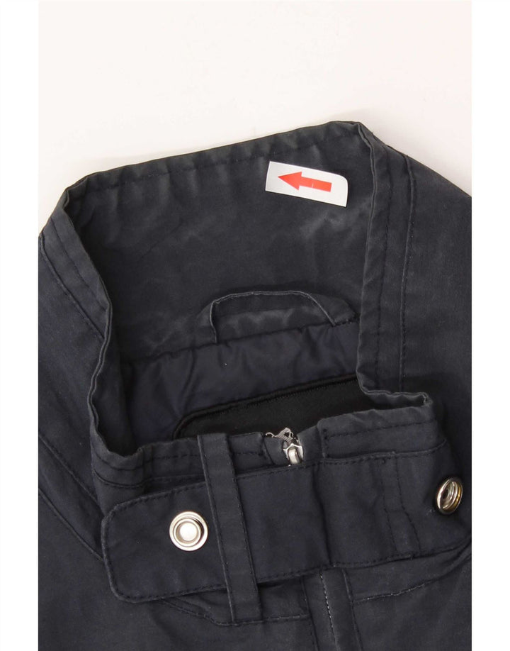 Męska kurtka bomberka Refrigue UK 42 XL, granatowa, nylonowa