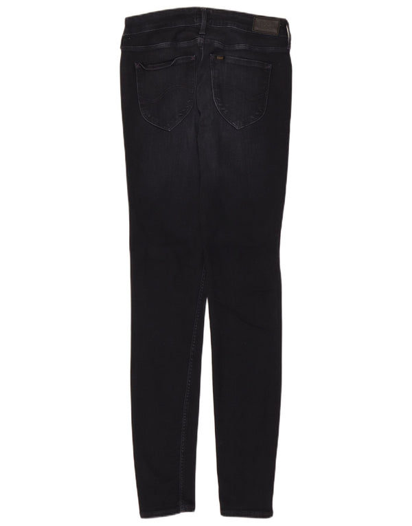 Damskie jeansy Lee Skinny W28 L32 granatowe