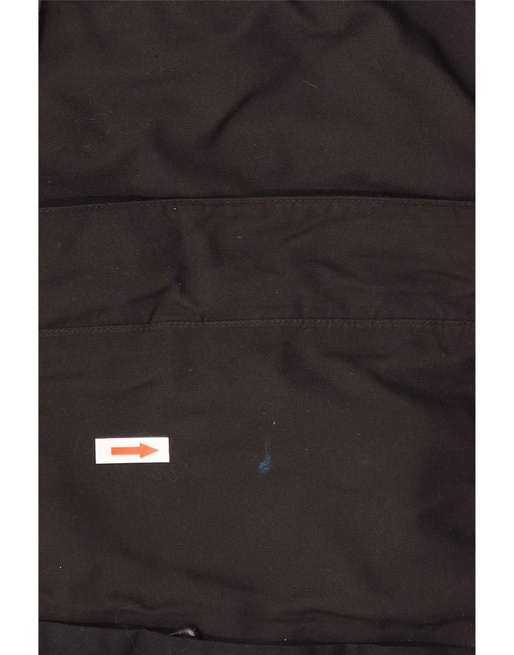 Damska kurtka przeciwdeszczowa z kapturem The North Face UK 12, średni czarny nylon