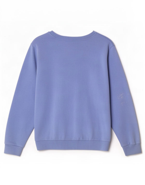 Damska bluza dresowa Marks & Spencer UK 20 2XL niebieska, bawełniana