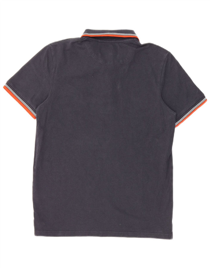 Męska koszulka polo Lyle & Scott, mała, bawełniana w granatowe paski