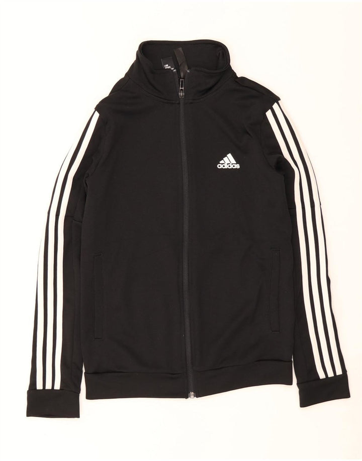 Damska bluza dresowa Adidas UK 4/6 XS Czarny poliester