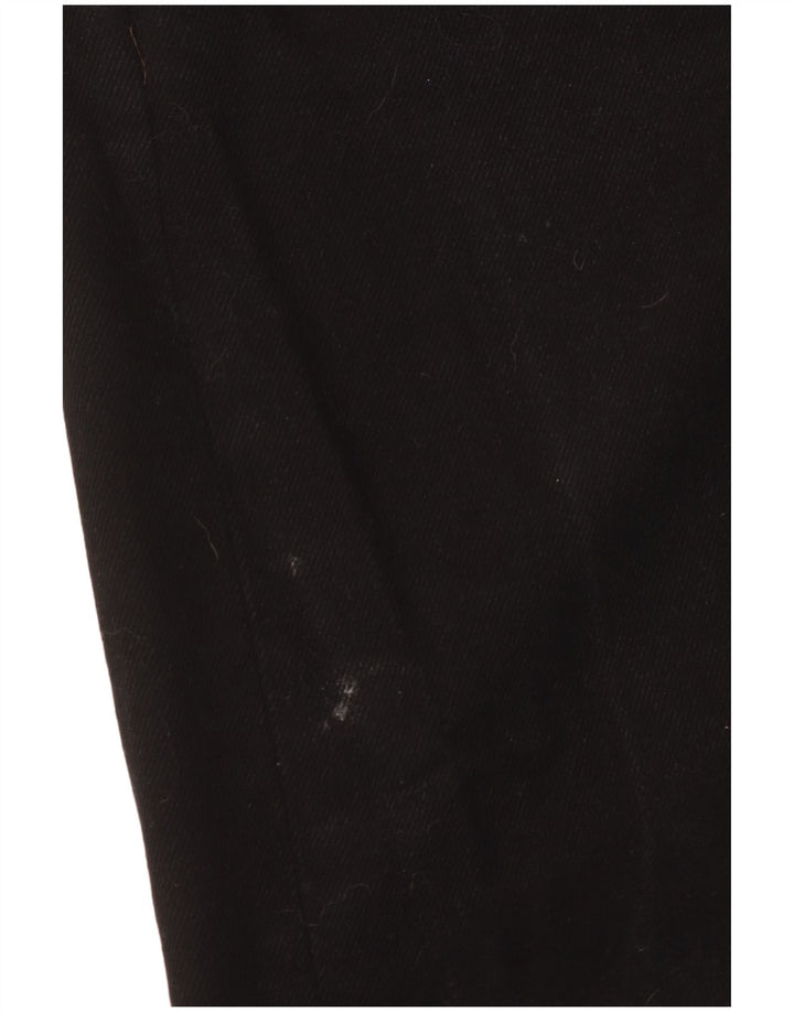 Męskie dżinsy Levi's 505 Straight W34 L34 Czarna bawełna