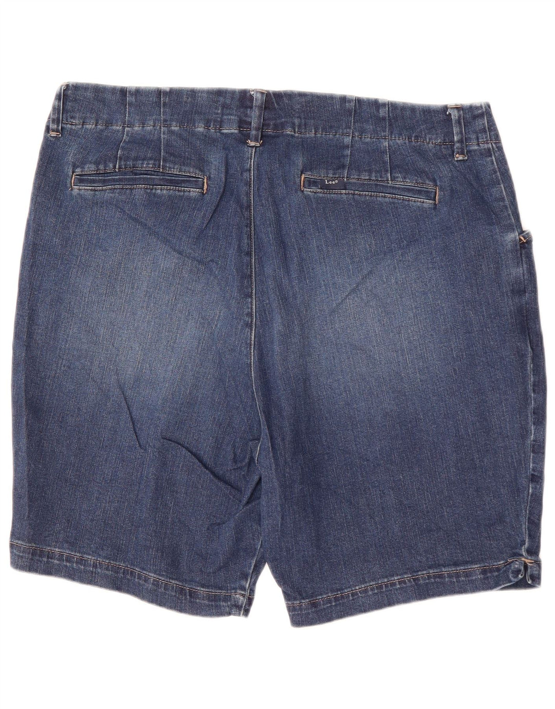 Damskie spodenki jeansowe LEE US 18 2XL W36 Niebieskie bawełniane