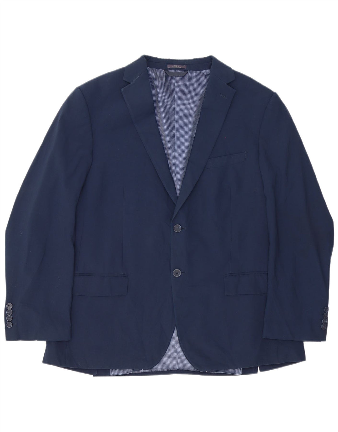 MARKS & SPENCER Męska marynarka zapinana na 2 guziki o regularnym kroju, UK 44 XL, granatowa