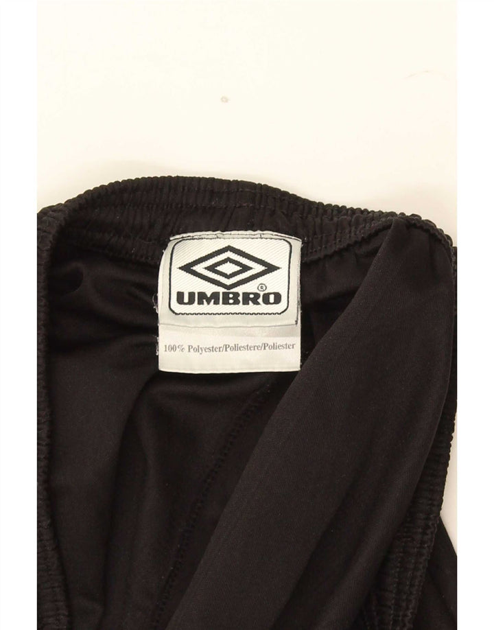 Męskie spodenki sportowe Umbro, duże, czarne, poliestrowe