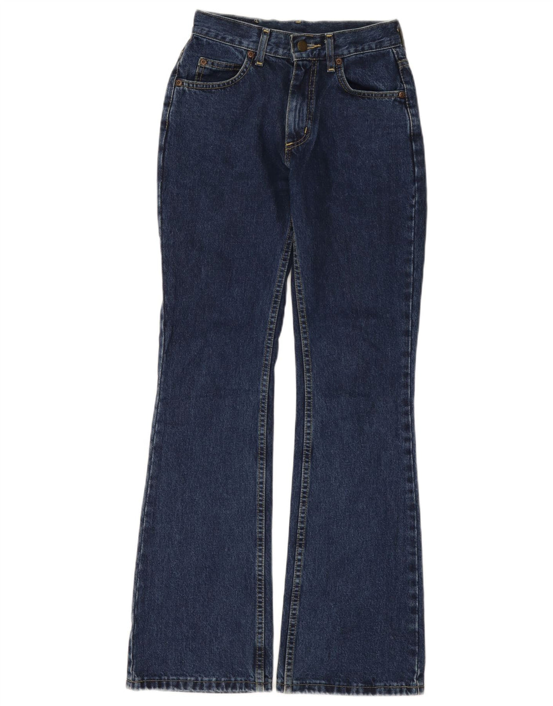 Damskie jeansy Lee Flared W26 L32 Niebieskie bawełniane