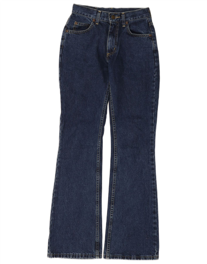 Damskie jeansy Lee Flared W26 L32 Niebieskie bawełniane