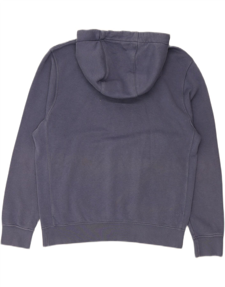 Męska bluza z kapturem Nike, średnia niebieska, bawełniana