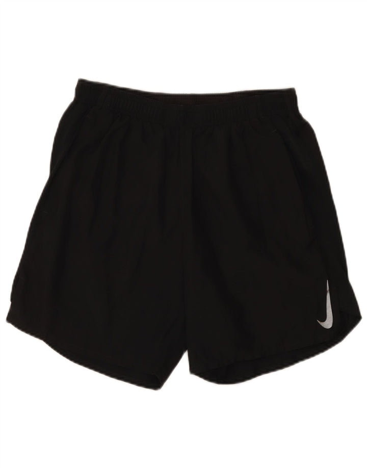 Męskie spodenki sportowe Nike Dri Fit, średni czarny poliester
