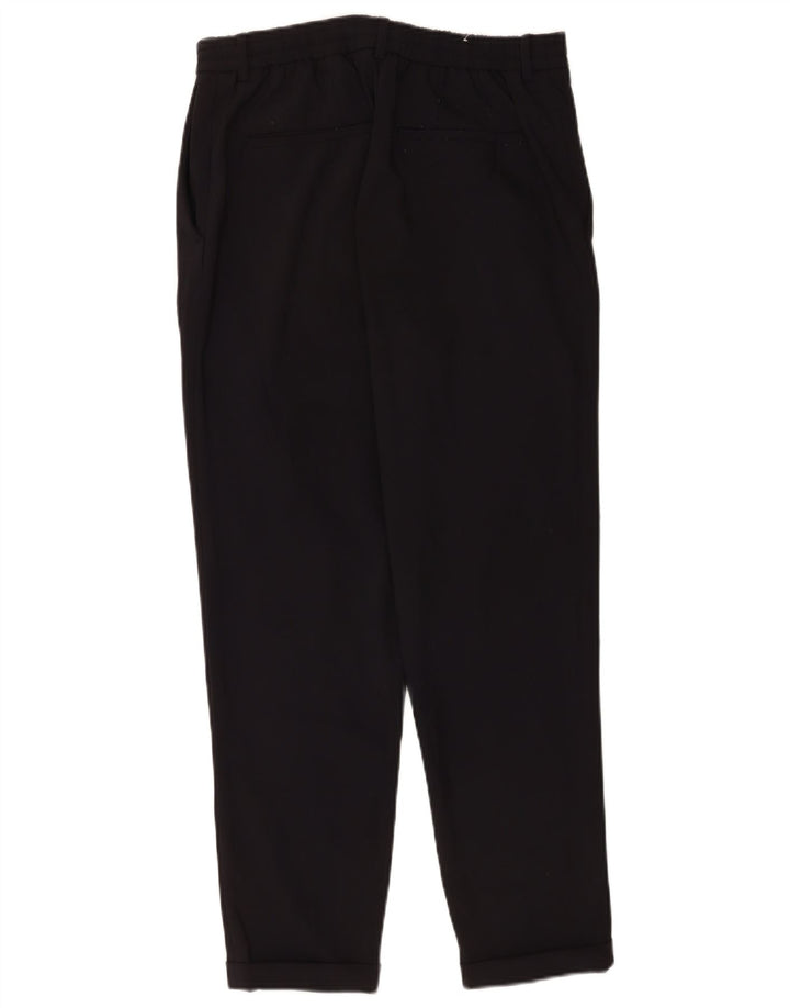 Damskie proste spodnie chino Zara, średnie W31 L28, czarne