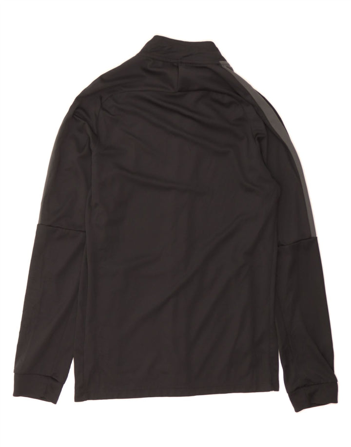 NIKE Mens Dri Fit Tracksuit Top Jacket Small Black Colourblock Polyester Vintage Nike and Second-Hand Nike from Messina Hembry 