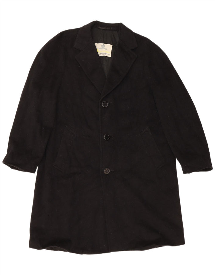 Płaszcz damski AQUASCUTUM UK 12 Średni czarny, nowa wełna