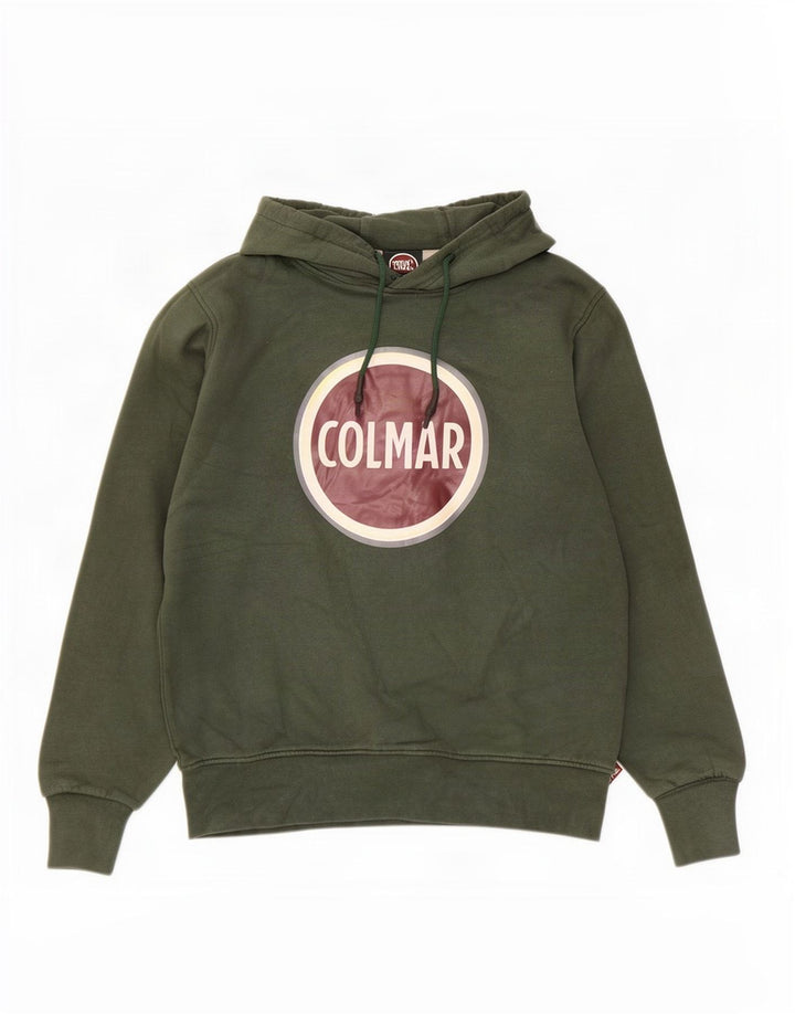 Męski sweter z kapturem Colmar, średni zielony