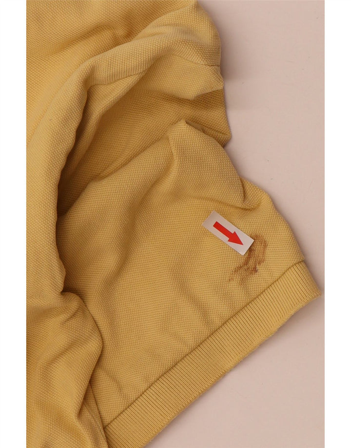 Męska koszulka polo Asics, duża, żółta, bawełniana