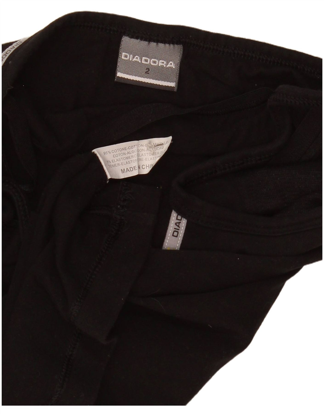 Damski top na ramiączkach Diadora US 2 XS, czarna bawełna