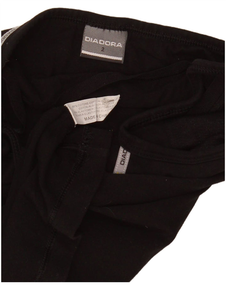 Damski top na ramiączkach Diadora US 2 XS, czarna bawełna