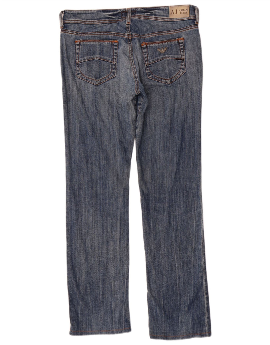Damskie jeansy Bootcut Armani W29 L29 Niebieskie bawełniane