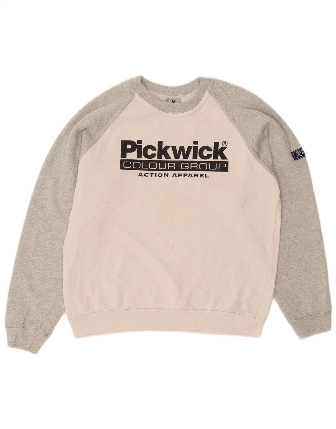 Damska bluza z grafiką PICKWICK UK 14 w kolorze średniej bieli