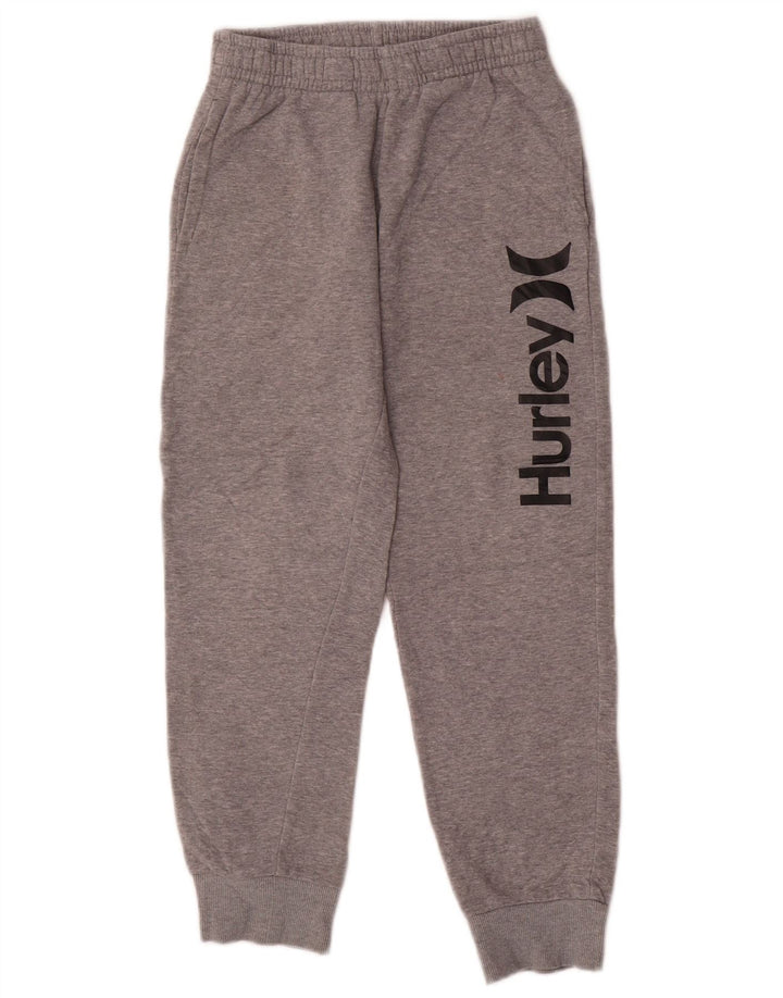 Chłopięce spodnie dresowe Hurley Graphic Joggers 10-11 lat, średni szary