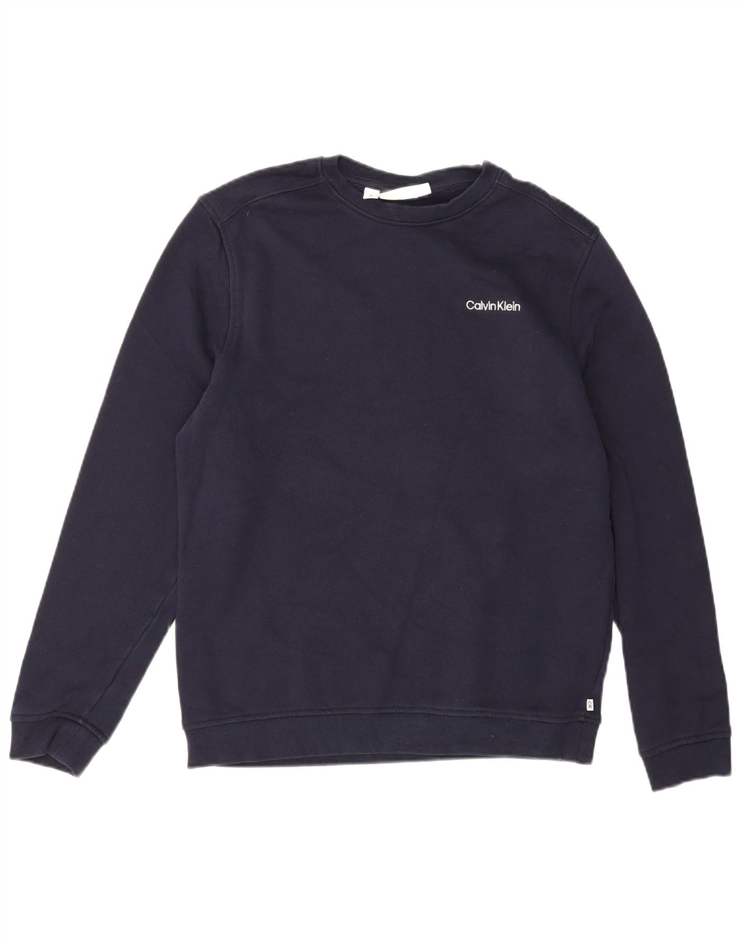 Męska bluza golfowa Calvin Klein, średnia, granatowa, bawełniana