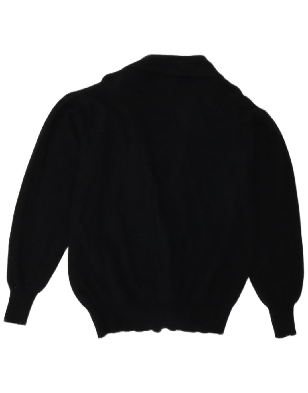 Sweter damski w stylu vintage, rozpinany, UK 16, duży, granatowy