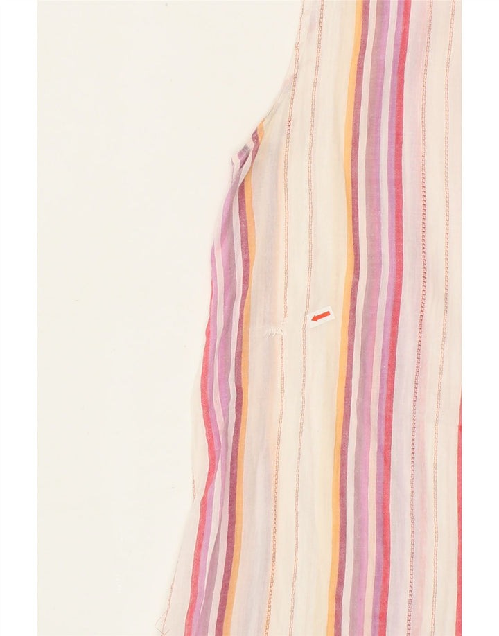 ARMANI JEANS Womens Sleeveless Pullover Shirt UK 16 Large Multicoloured Vintage Armani Jeans and Second-Hand Armani Jeans from Messina Hembry 
