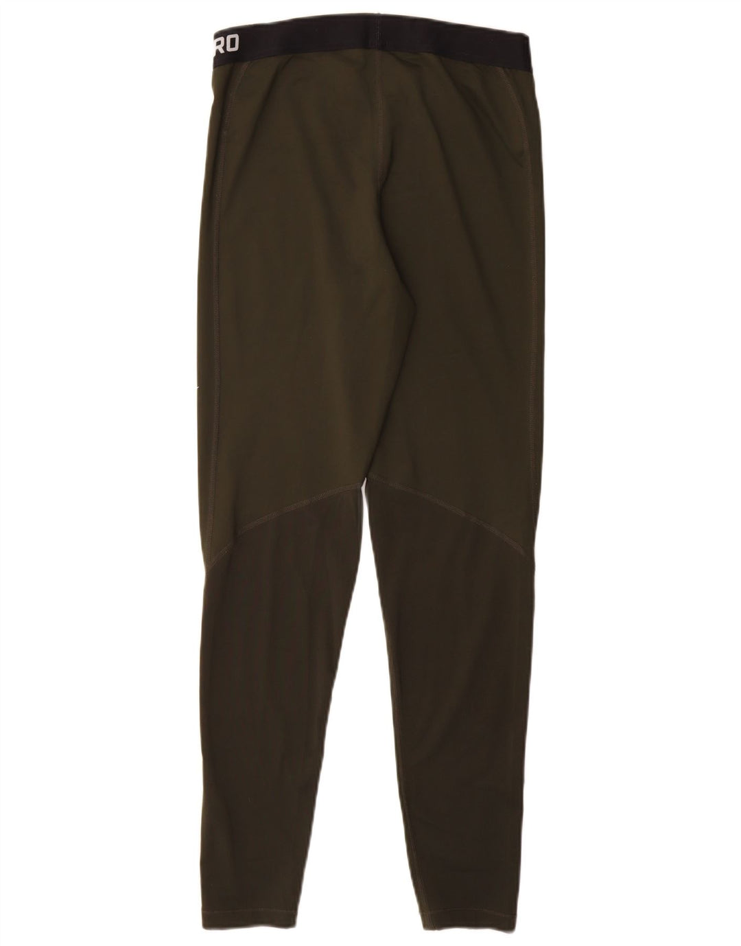 Damskie legginsy NIKE Dri Fit Graphic UK 14, duże, poliestrowe w kolorze khaki