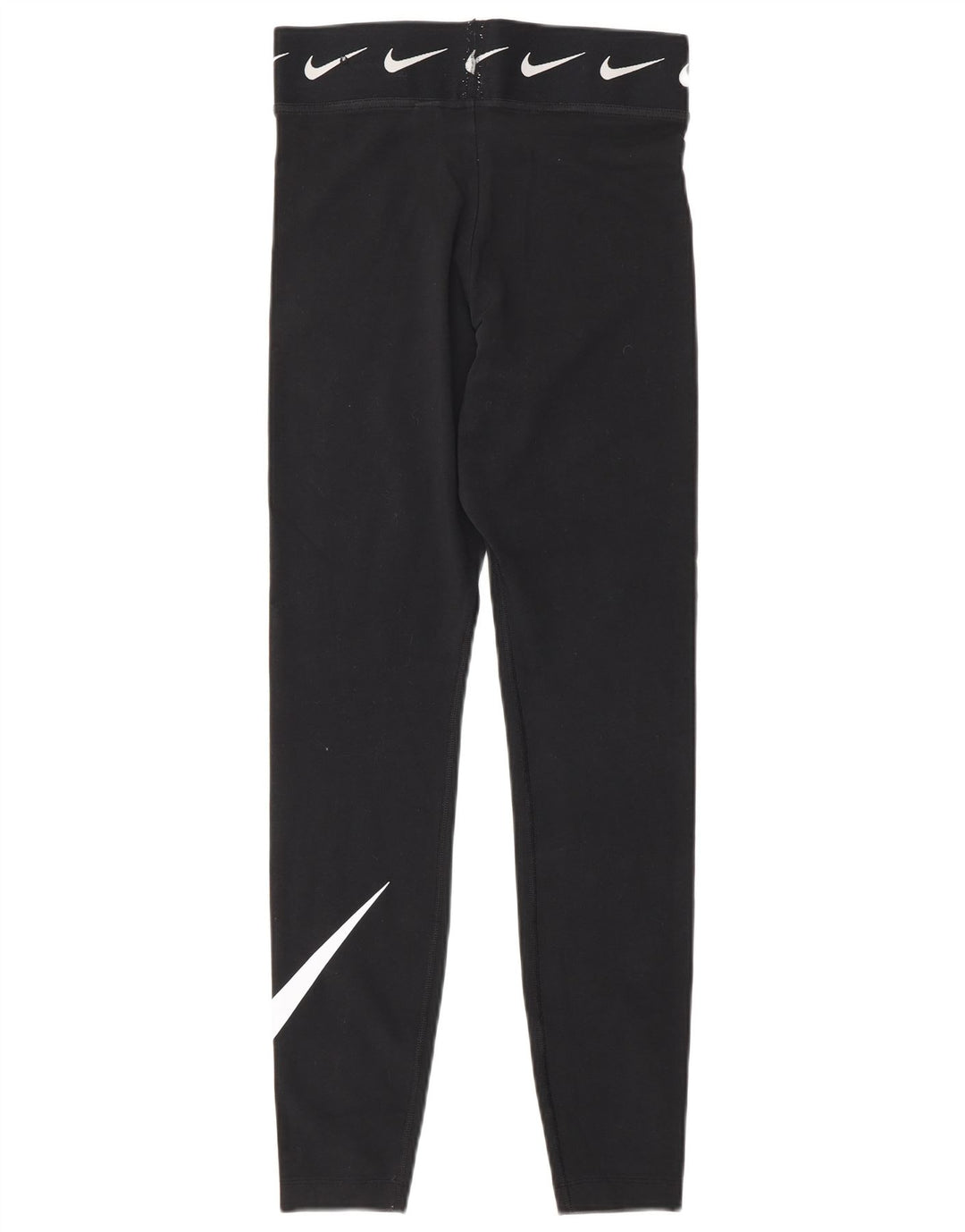 Damskie legginsy Nike Graphic UK 10, małe, czarne, bawełniane