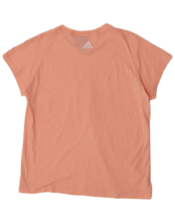 Damska koszulka graficzna Adidas Top UK 20/22 XL Różowa