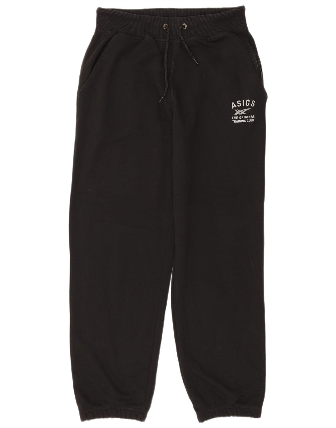 Damskie spodnie dresowe ASICS Joggers UK 18 XL, czarne, bawełniane