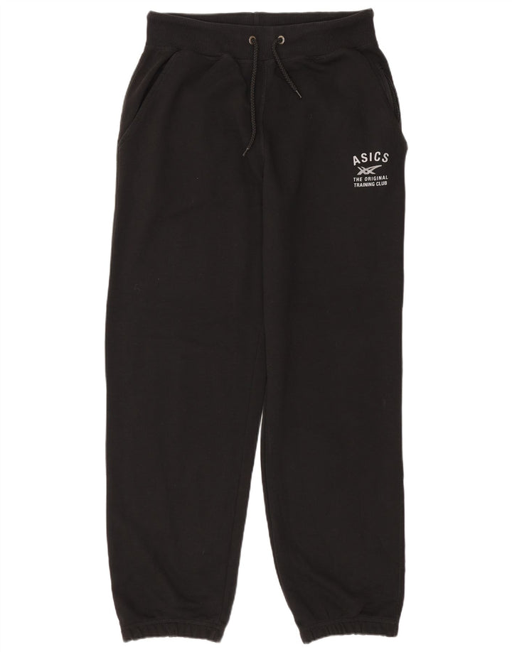 Damskie spodnie dresowe ASICS Joggers UK 18 XL, czarne, bawełniane