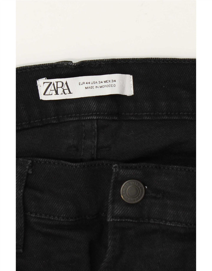 Męskie jeansy slim fit Zara EU 44 Large W34 L31 Black