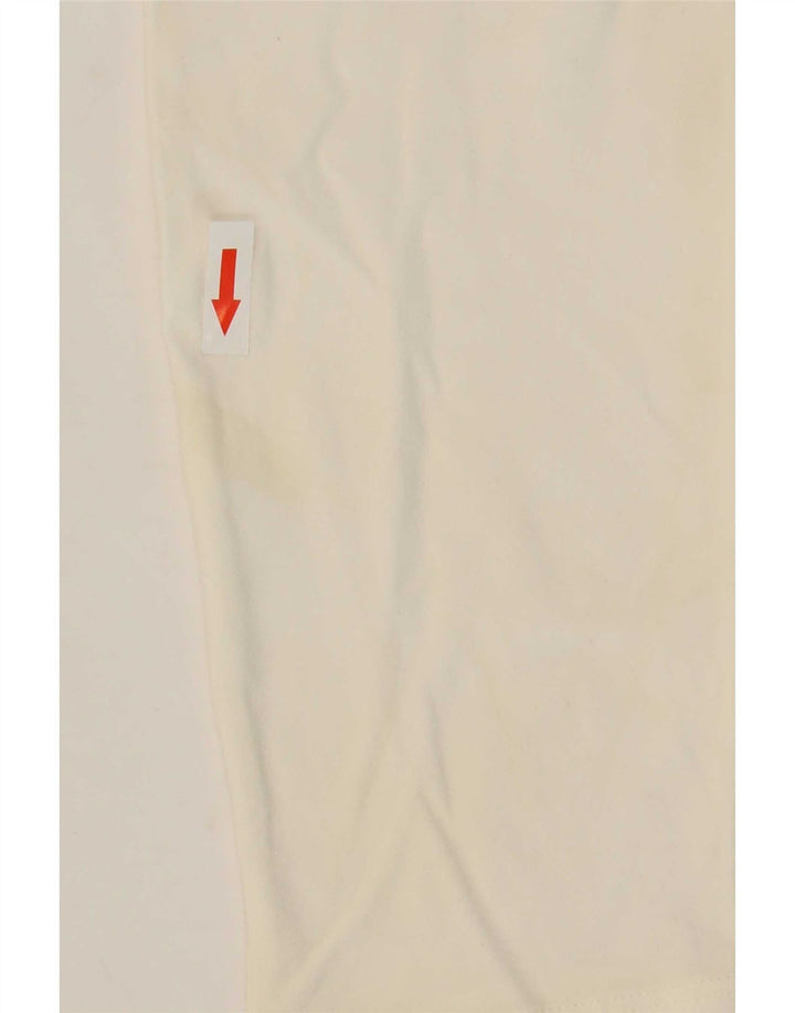 T-shirt damski Max Mara Top UK 10 Small, biała wiskoza