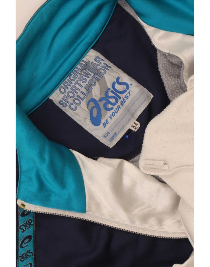 Męska kurtka dresowa Asics Graphic IT 54 XL w kolorze granatowym