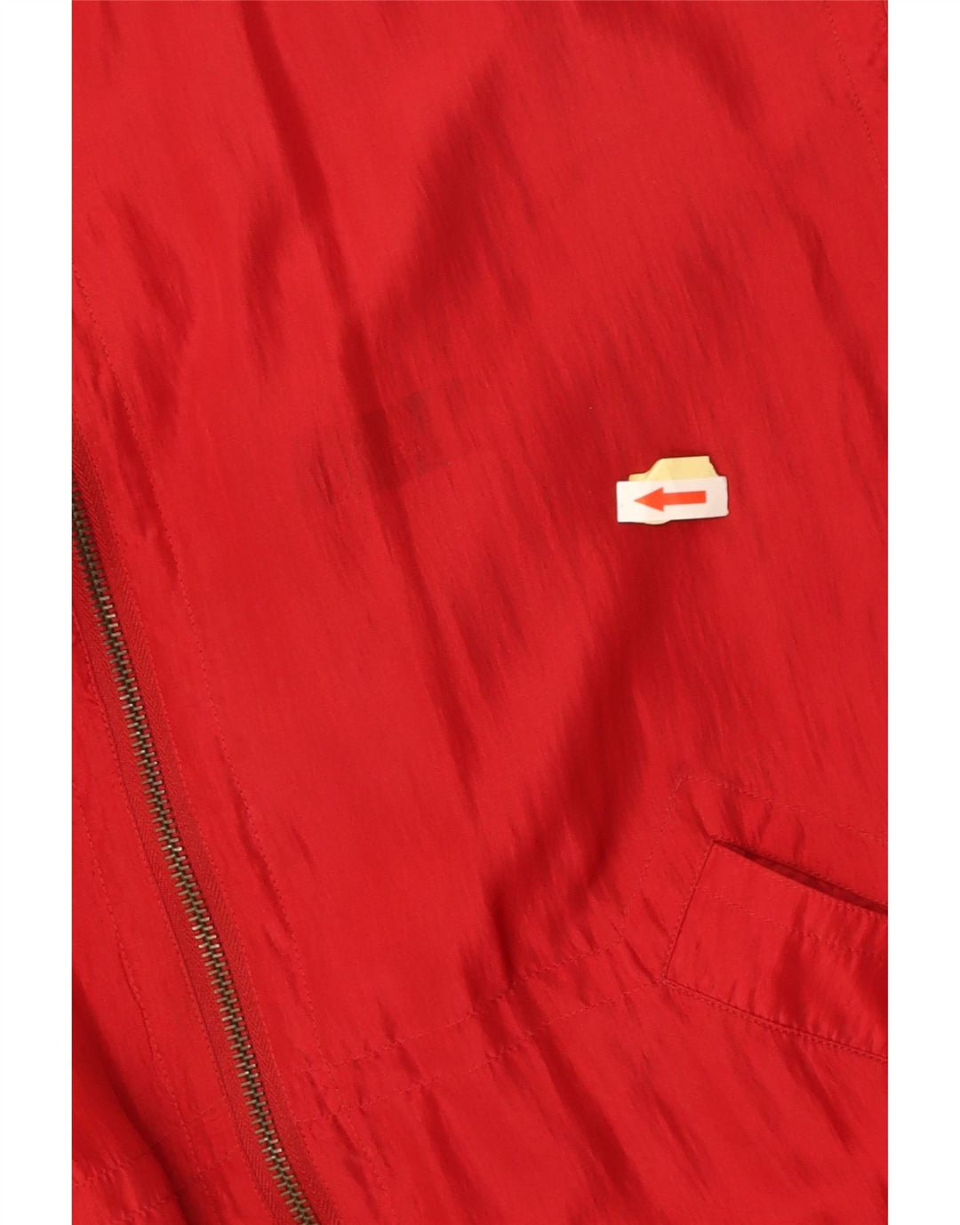 Męska kurtka bomberka C.C.CONCORD UK 40, duża, czerwona