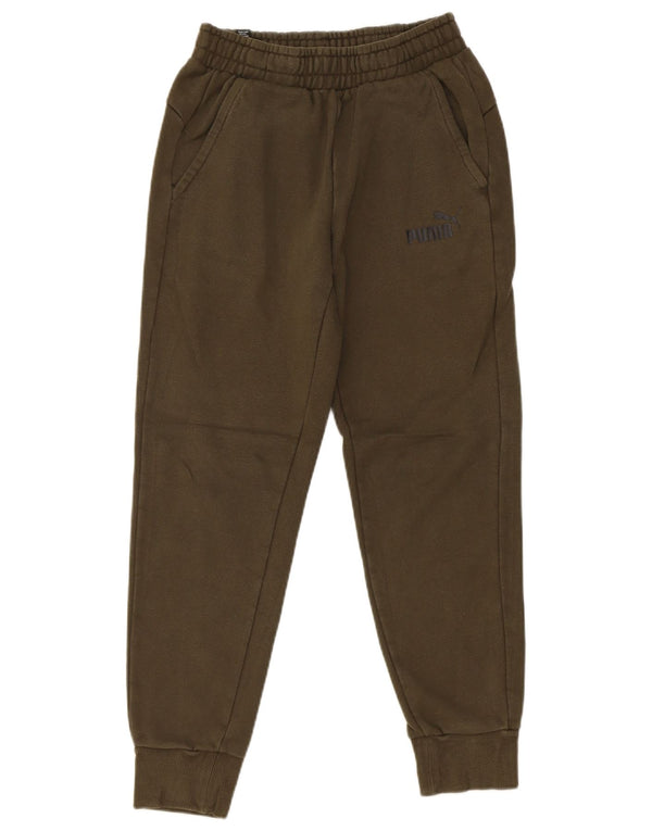 Męskie spodnie dresowe Puma Joggers XS Khaki, bawełniane