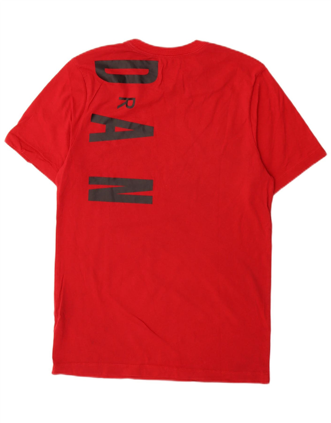Męski T-shirt z grafiką Jordan, mały, czerwony, bawełniany