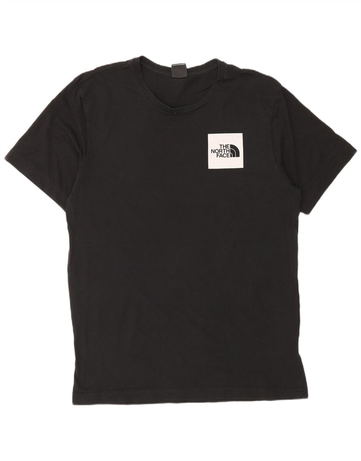 Męski T-shirt z grafiką The North Face, bawełniany, średni czarny