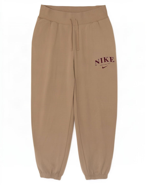 Damskie spodnie dresowe Nike Graphic Joggers UK 10 Małe, beżowe, bawełniane