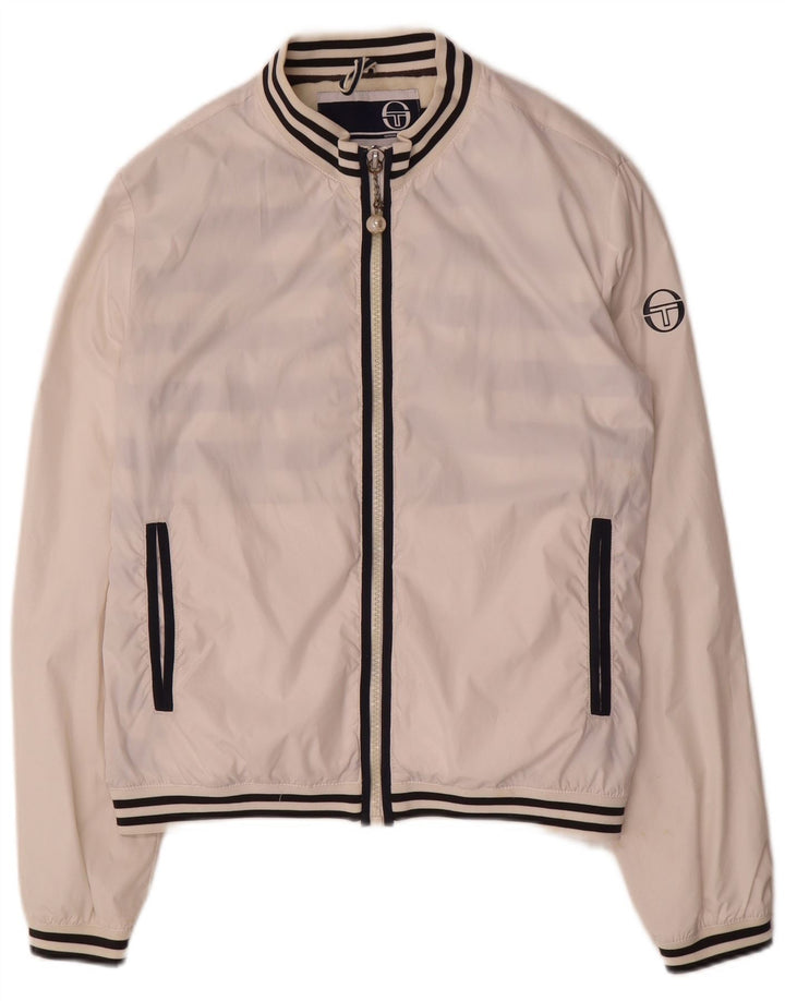 Damska kurtka dresowa Sergio Tacchini US 12 w duże białe paski
