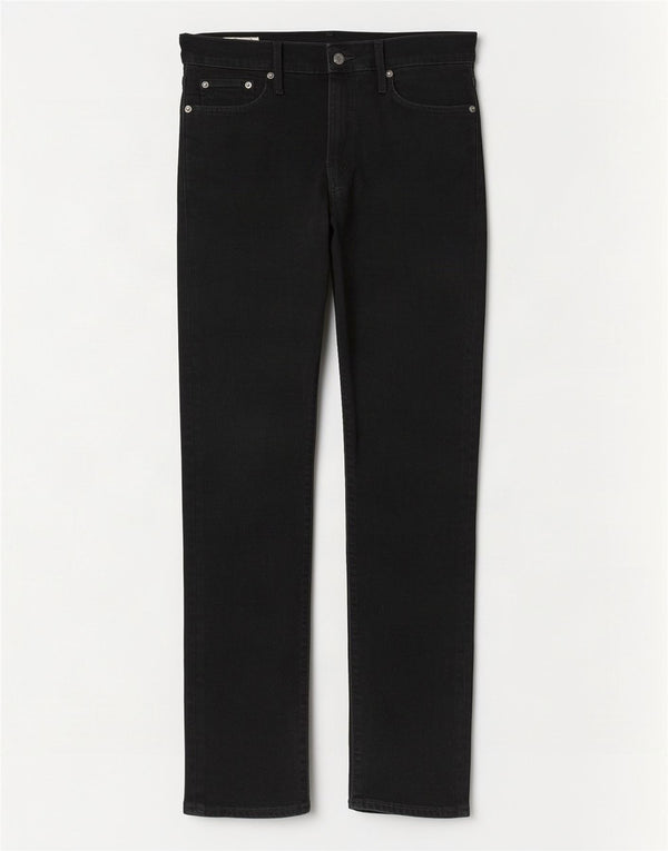 Męskie jeansy Levi's 502 Tapered W30 L32 Czarna bawełna
