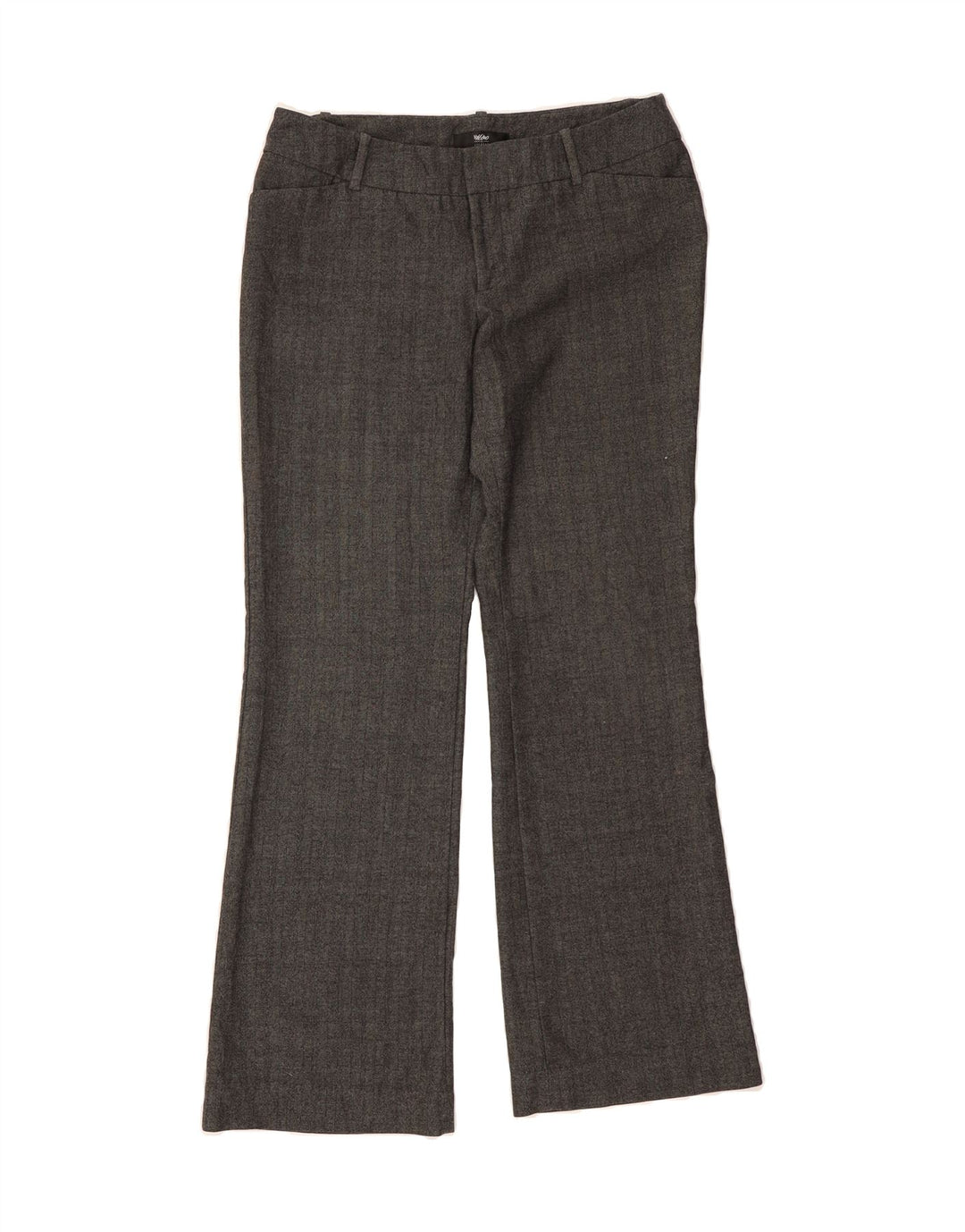 MOSSIMO Womens Casual Trousers US 8 Medium W32 L32 Grey Herringbone Vintage Mossimo and Second-Hand Mossimo from Messina Hembry 