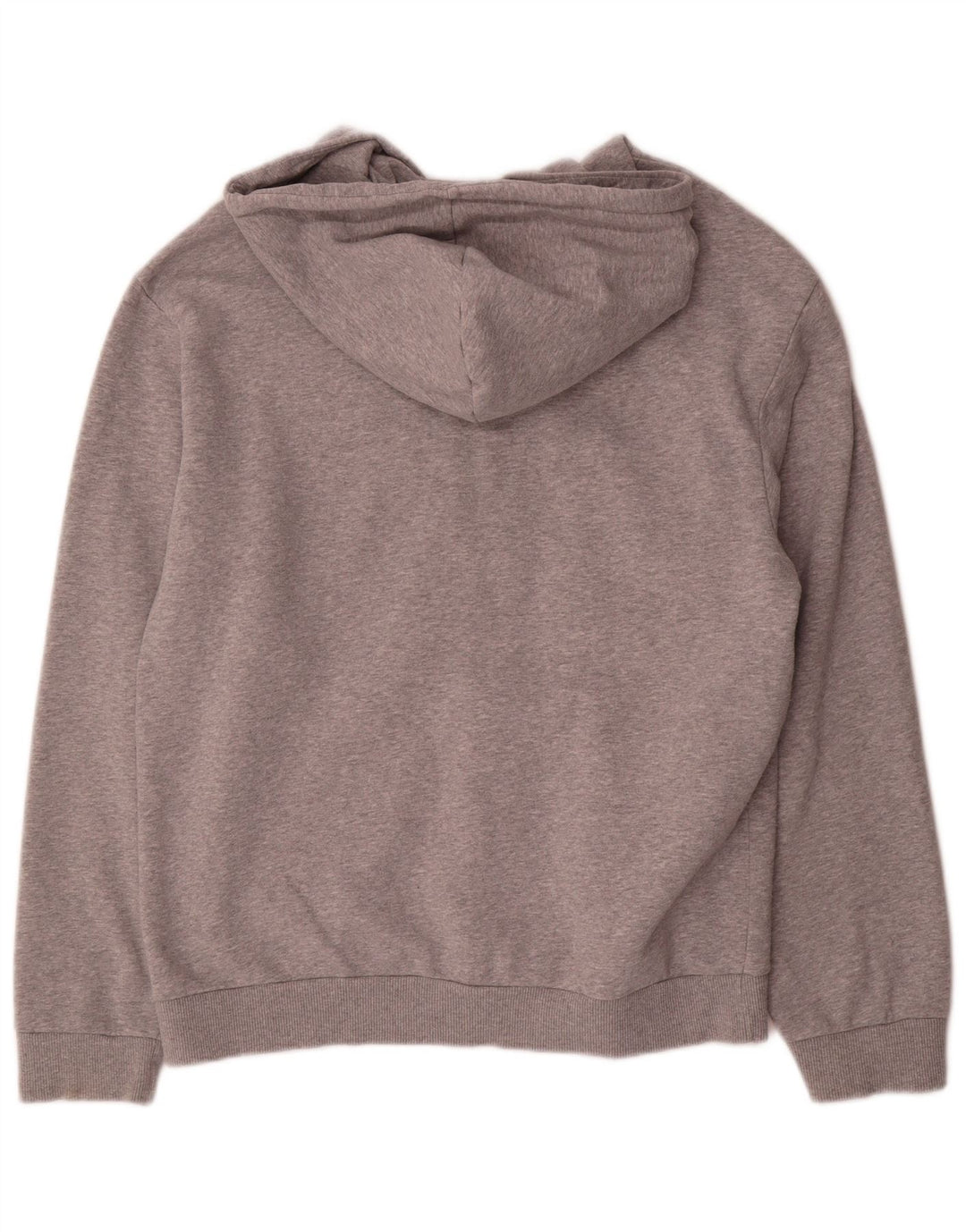 Męski sweter z kapturem i zamkiem Reebok, średnioszary, bawełniany