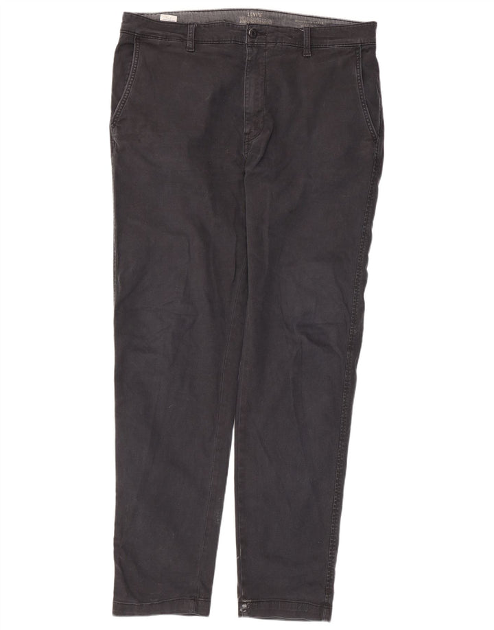 Męskie zwężane spodnie chino Levi's o standardowym kroju W36 L32 szare