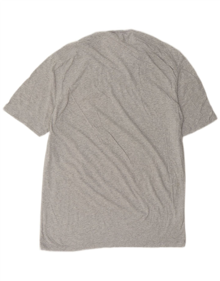 Męski T-shirt Michael Kors z grafiką, średni szary, nakrapiany