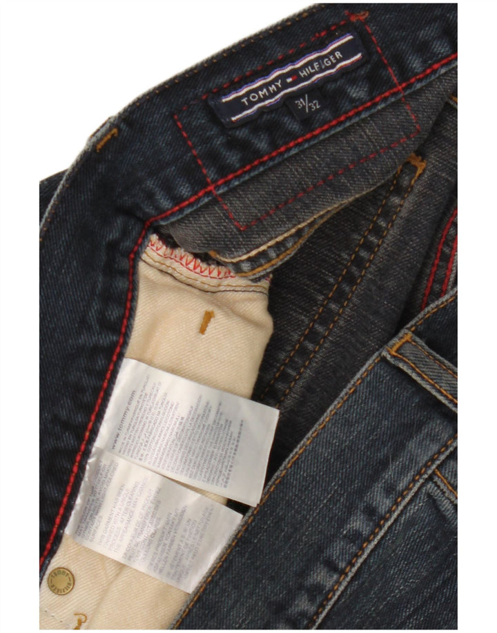 Damskie proste dżinsy Tommy Hilfiger W31 L32 Niebieskie bawełniane