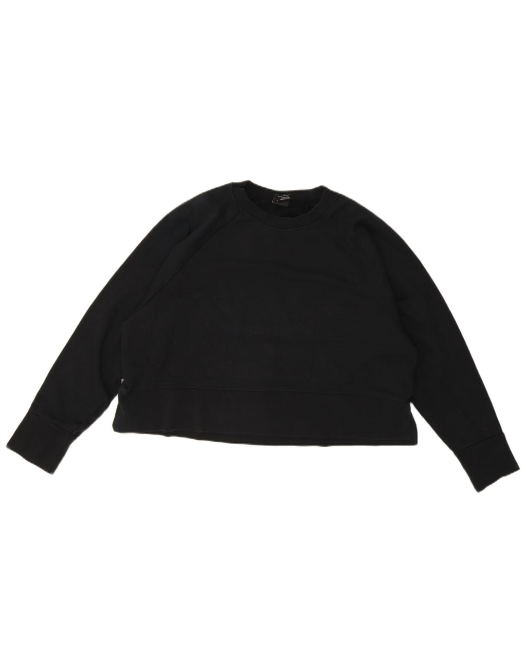 Damska bluza dresowa Nike Dri Fit Crop Oversize UK 16, duża czarna
